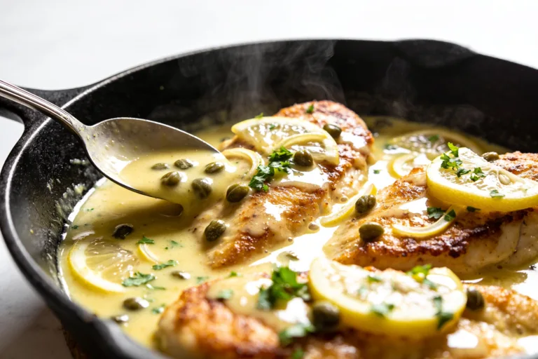One Pan Chicken Piccata