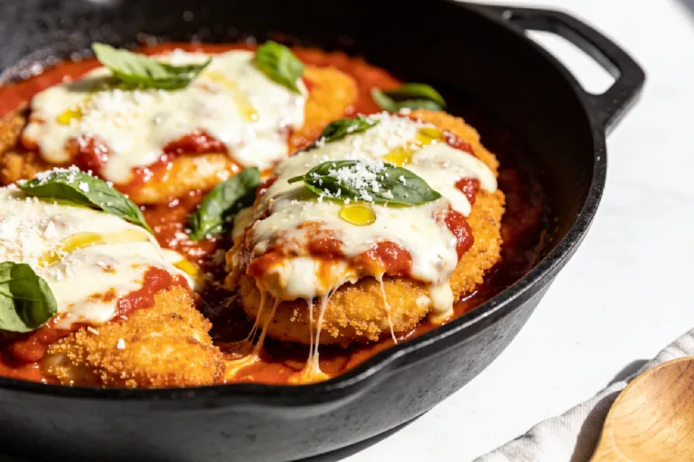 One Pan Chicken Parmesan