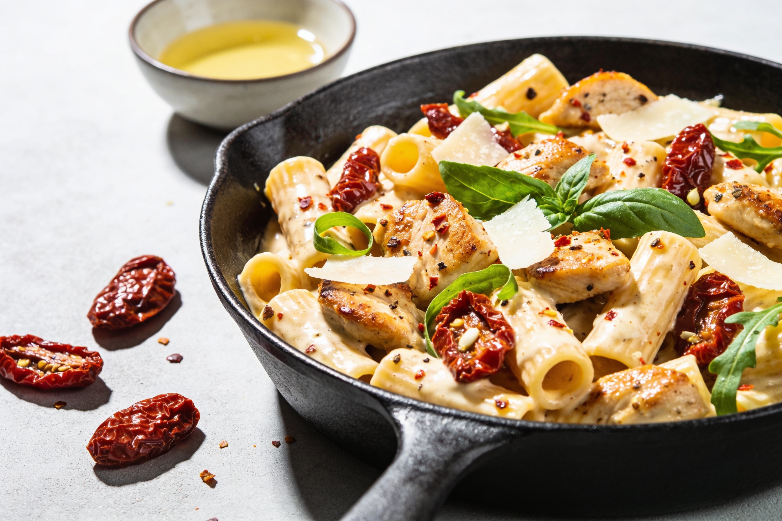 Sun-Dried Tomato Chicken Pasta