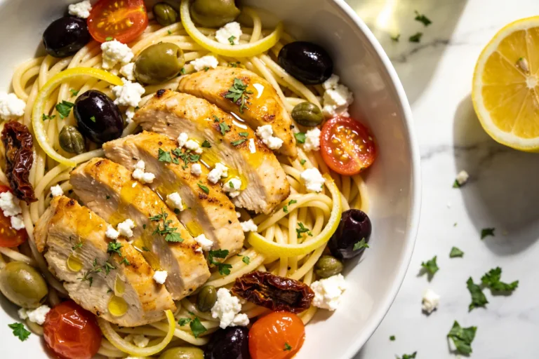 Mediterranean Chicken Pasta