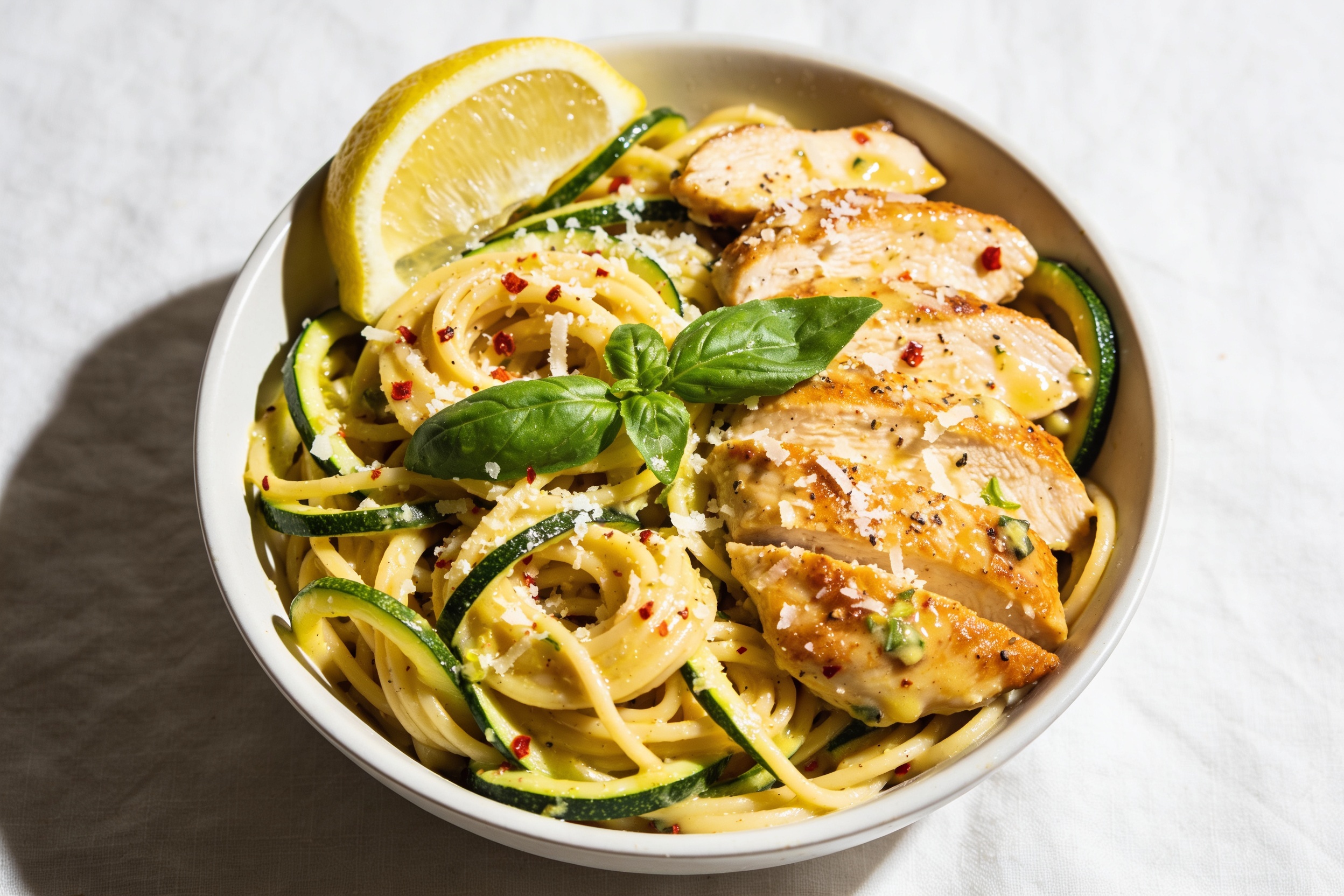 Chicken Zucchini Pasta