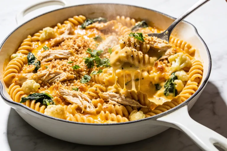 Healthy Chicken Mac and Cheese