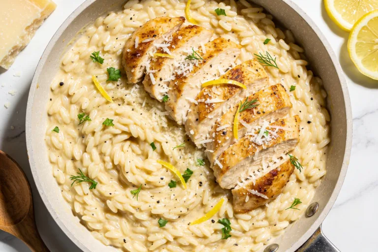 Parmesan Chicken Orzo