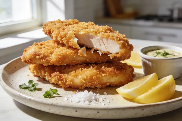 Air Fryer Crispy Chicken Cutlets