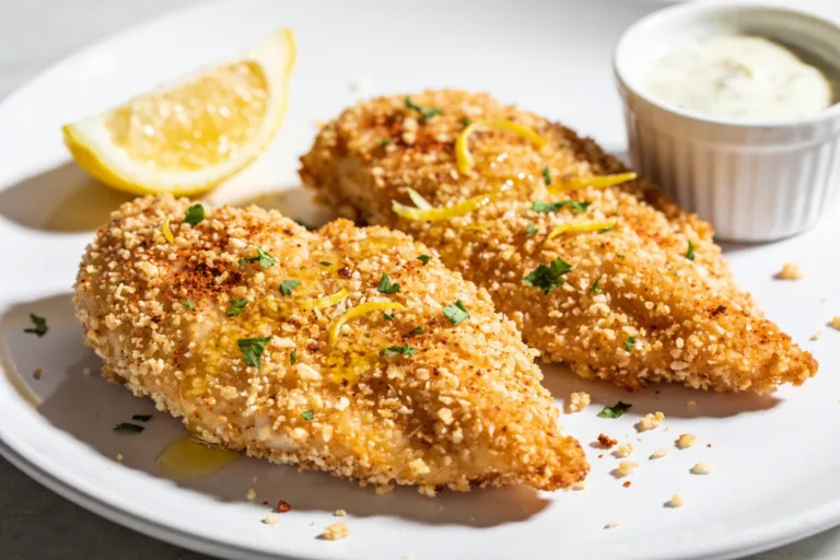 Air Fryer Parmesan Crusted Chicken