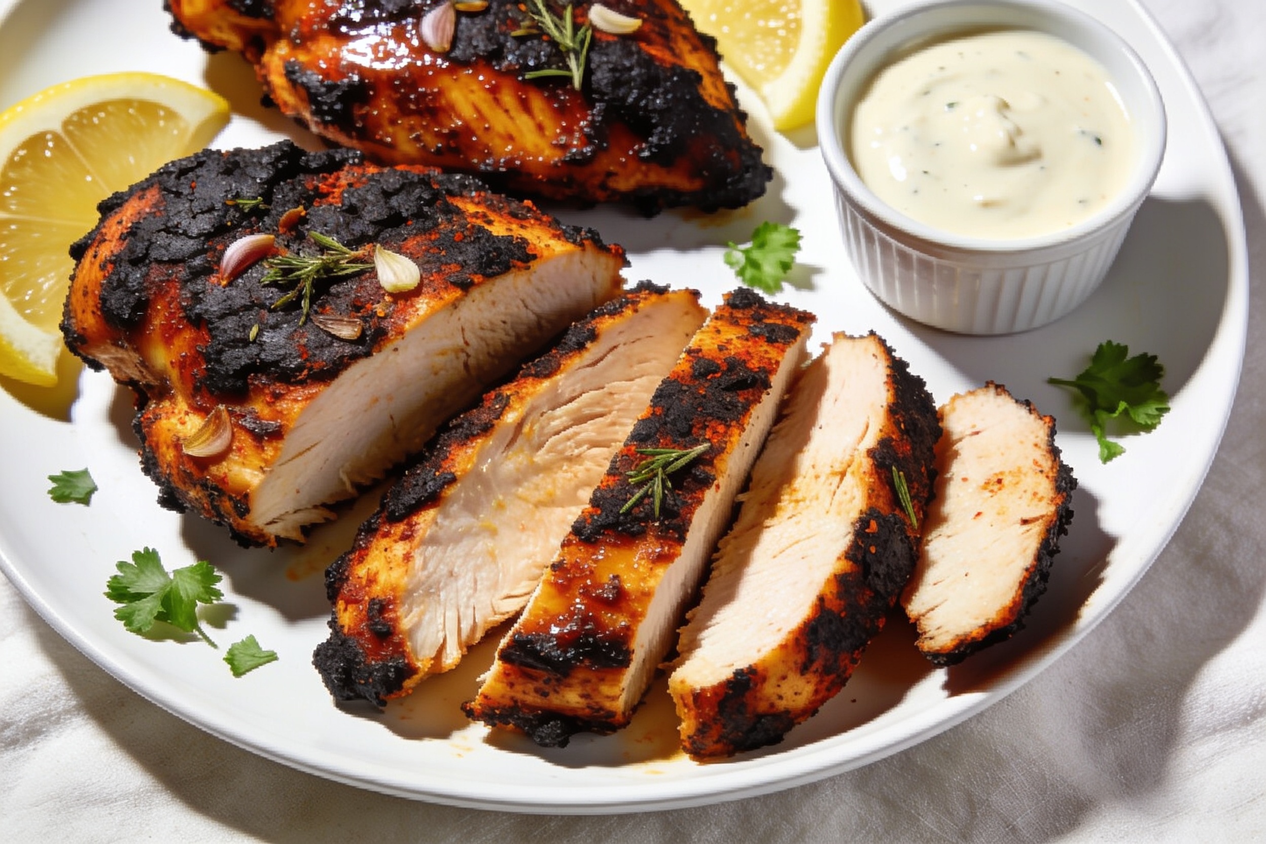 Air Fryer Blackened Chicken