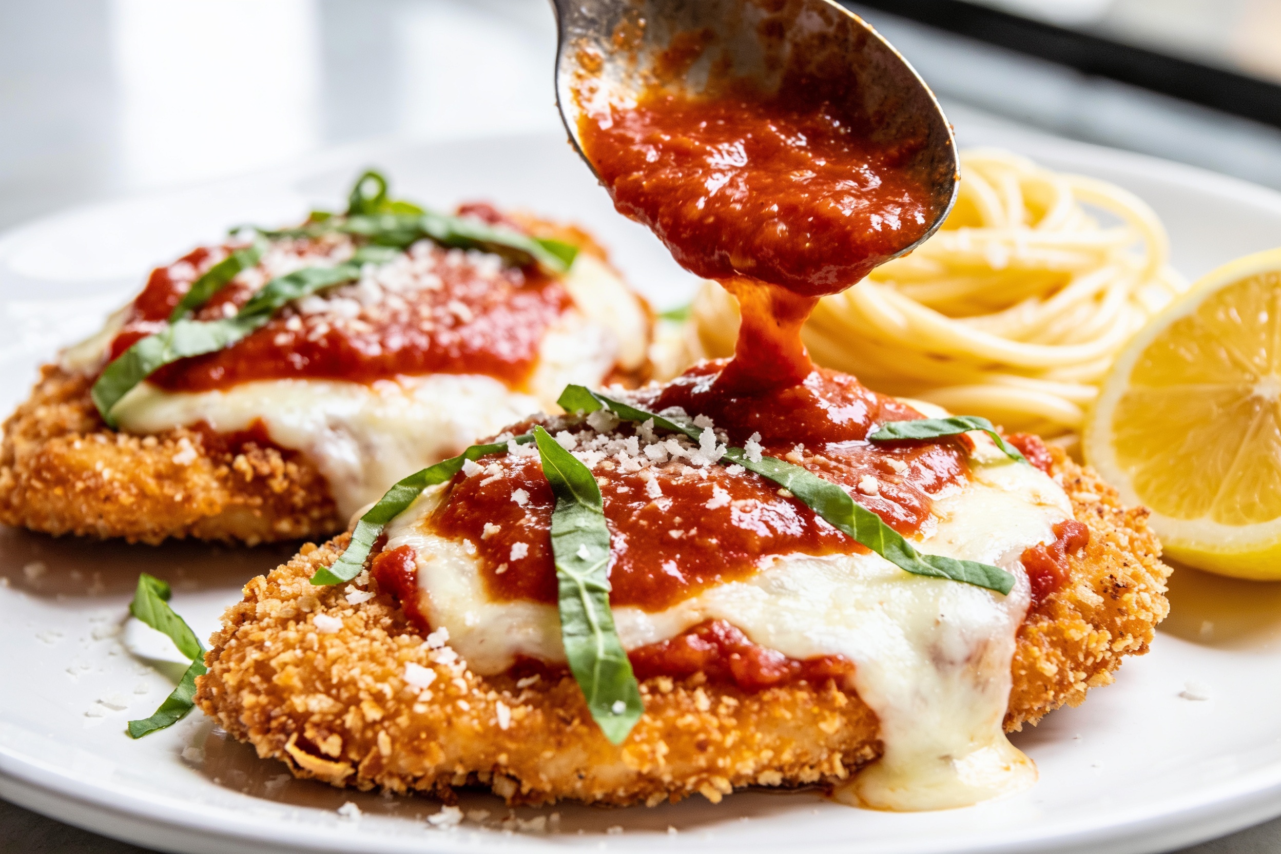Air Fryer Chicken Parmesan