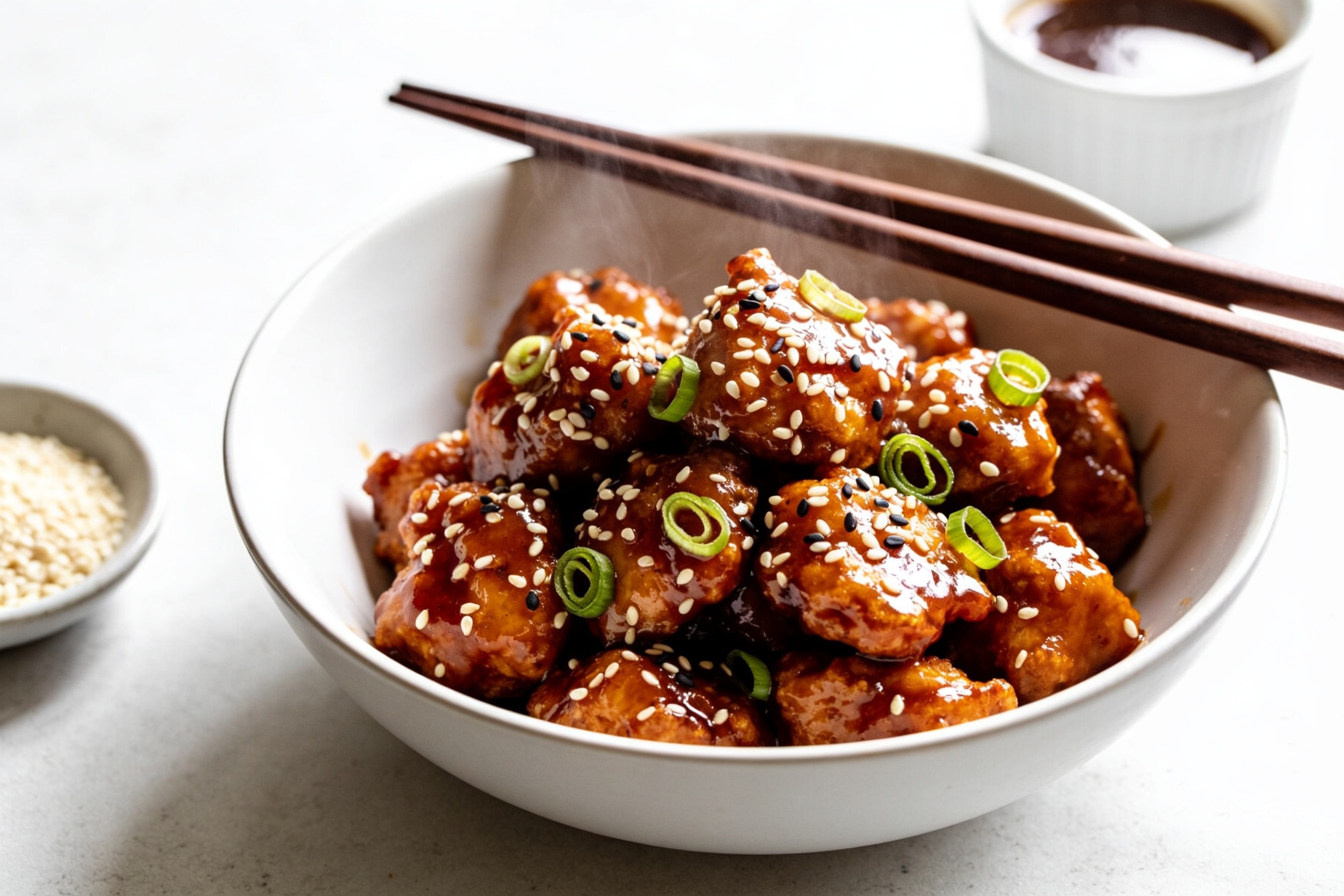 Air Fryer Sesame Chicken