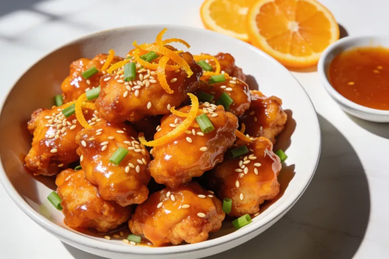Air Fryer Orange Chicken
