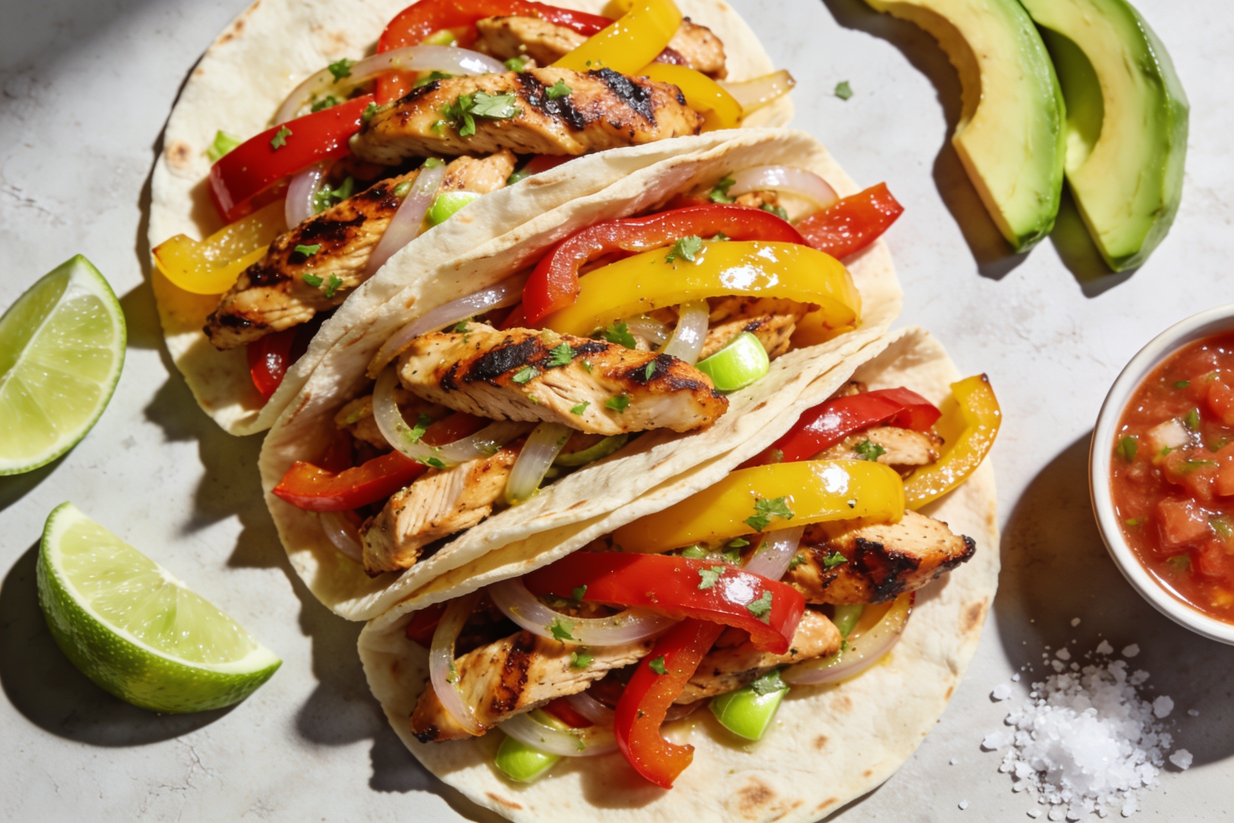 Air Fryer Chicken Fajitas