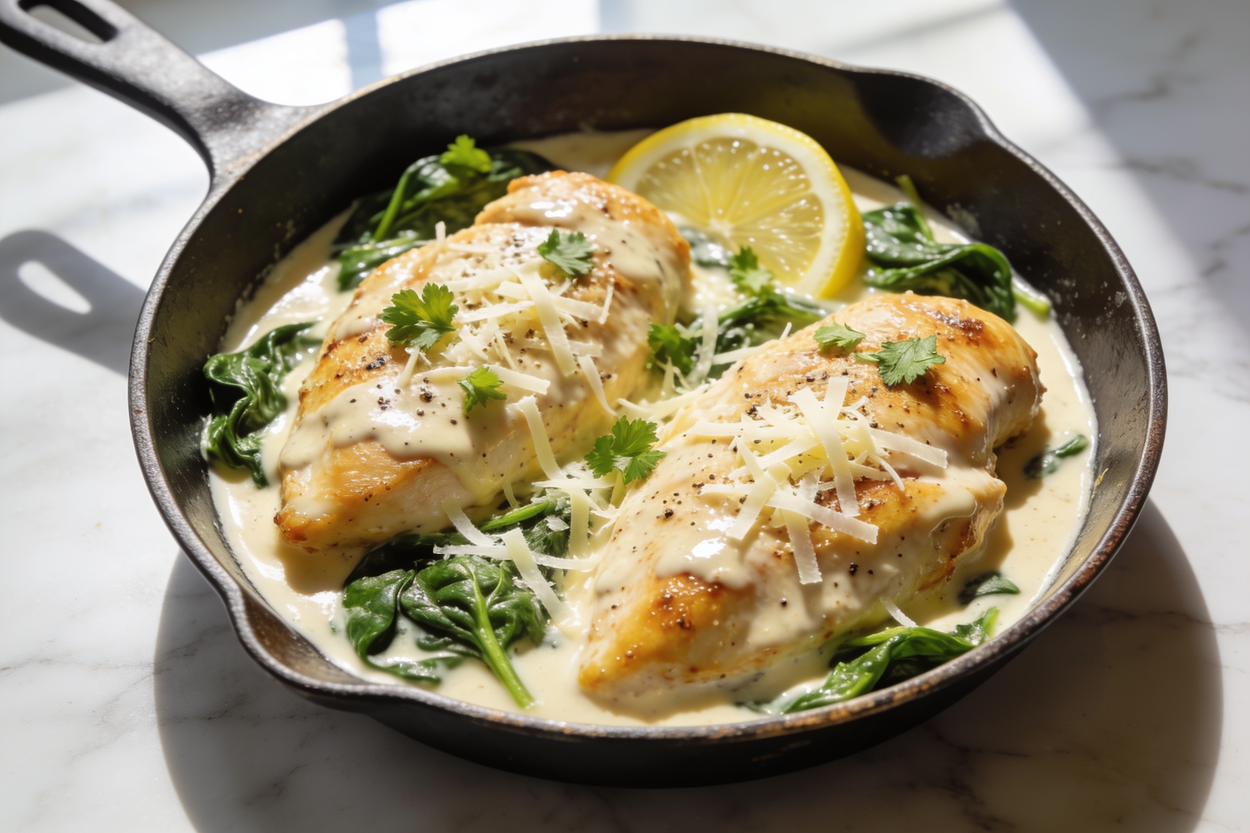 Creamy Garlic Parmesan Chicken