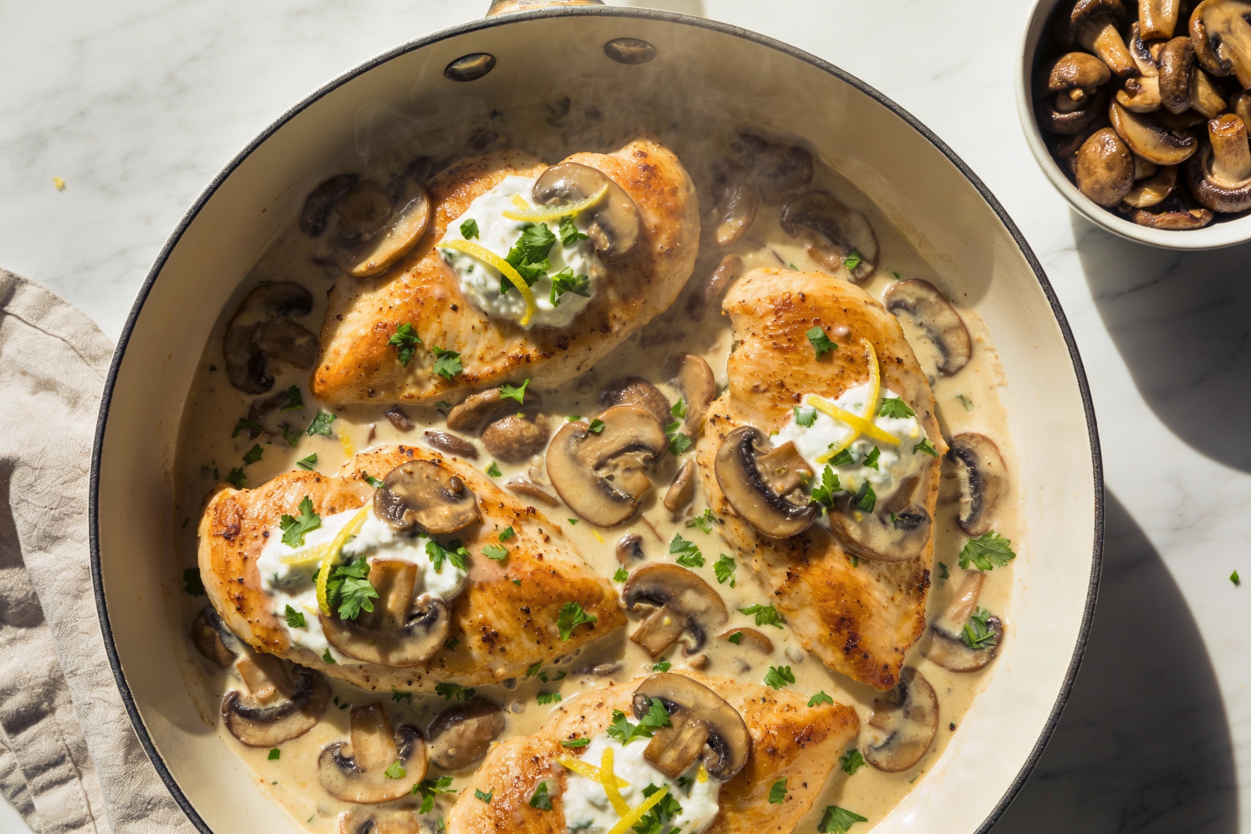 Healthy Chicken Marsala
