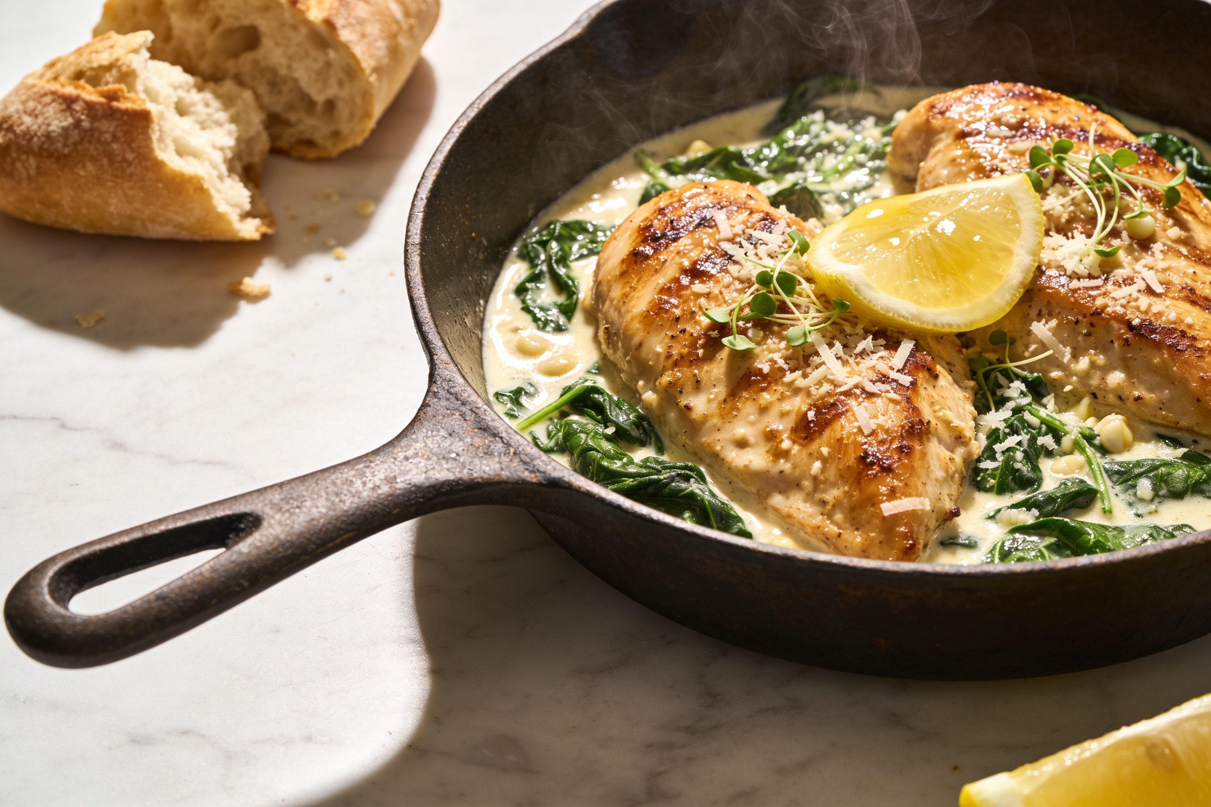 Creamy Spinach Chicken