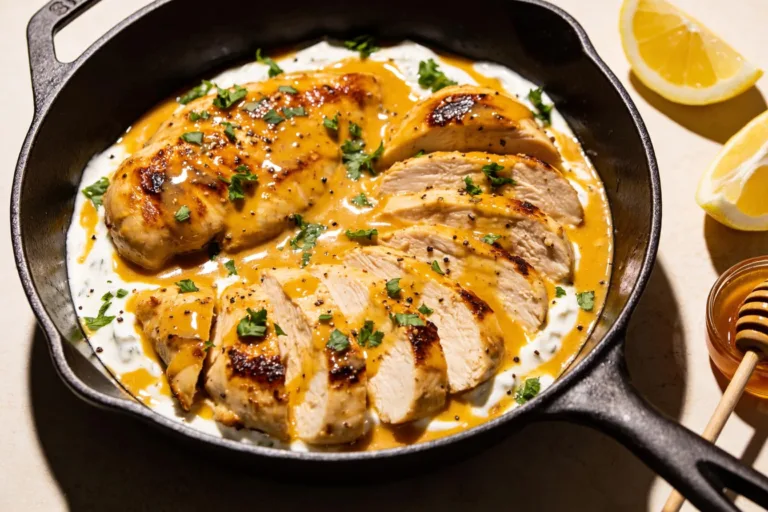 Healthy Honey Mustard Chicken