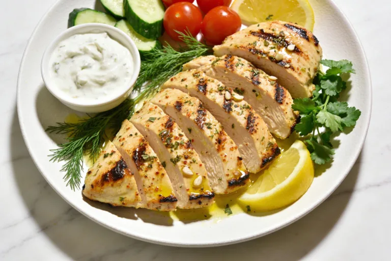 High Protein Greek Chicken Breast