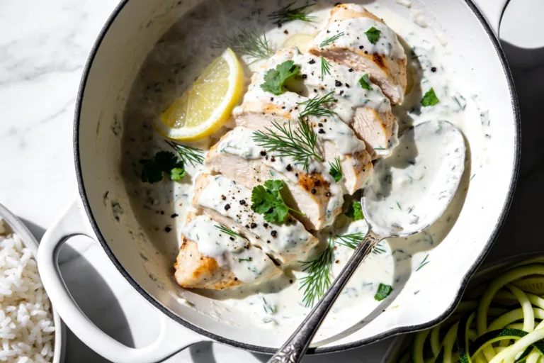 High Protein Creamy Ranch Chicken Breast