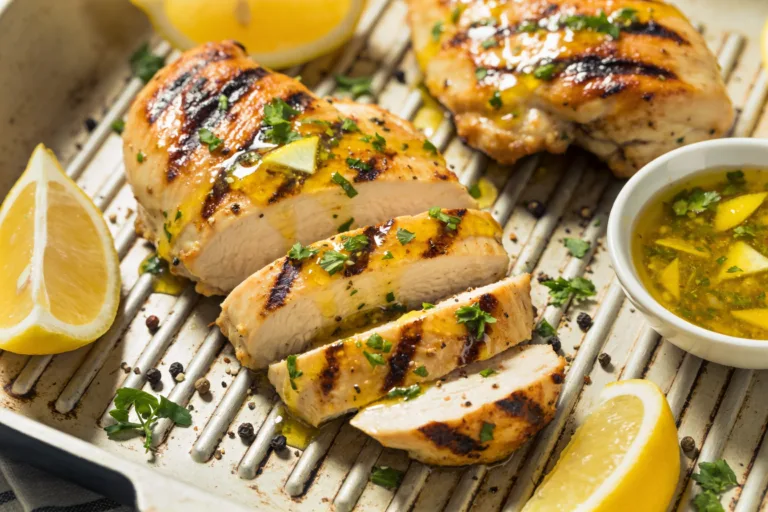 High Protein Grilled Chicken Thighs