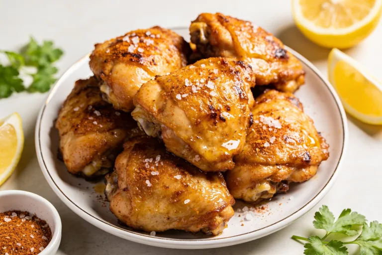 High Protein Air Fryer Chicken Thighs