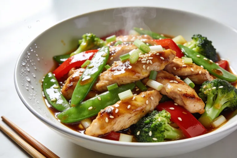 High Protein Chicken Thigh Stir Fry