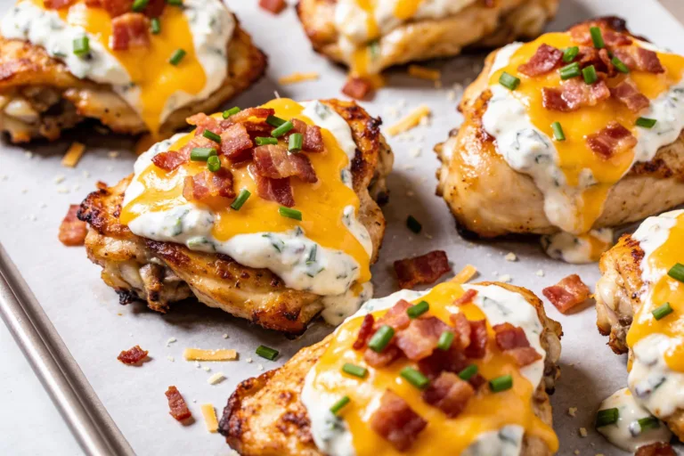 High Protein Crack Chicken Thighs