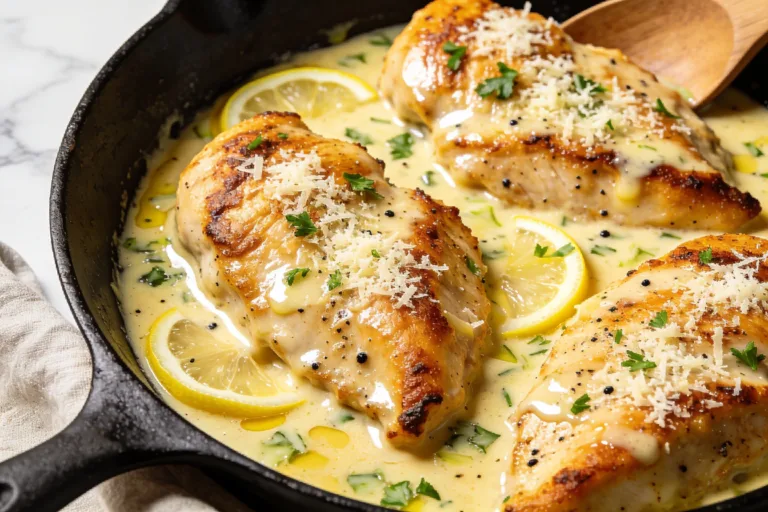 Garlic Parmesan Chicken Skillet