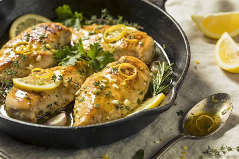 Lemon Herb Chicken Skillet