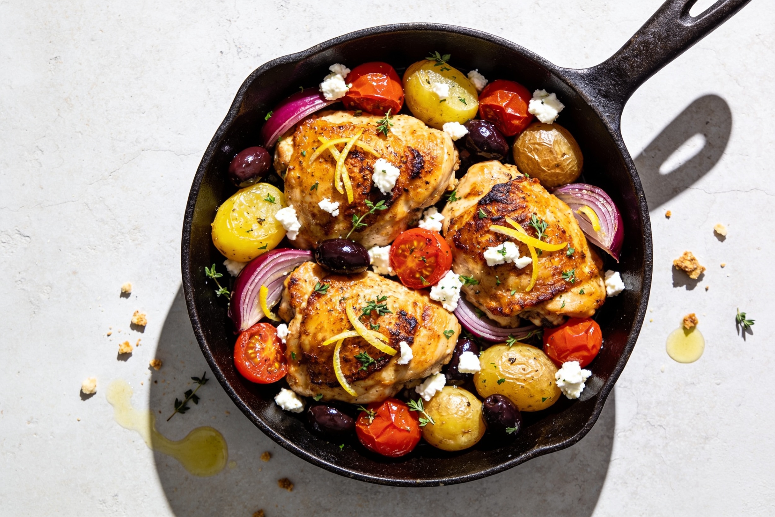 Greek Chicken Skillet