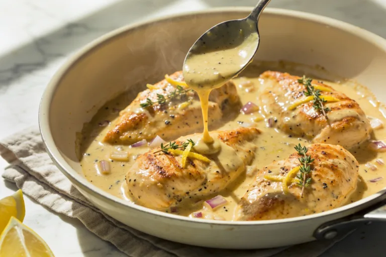 Creamy Dijon Chicken Skillet