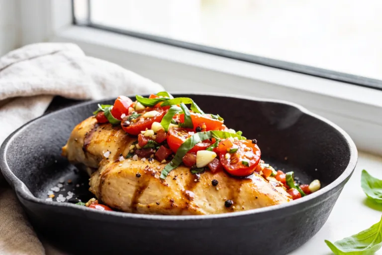 Bruschetta Chicken Skillet