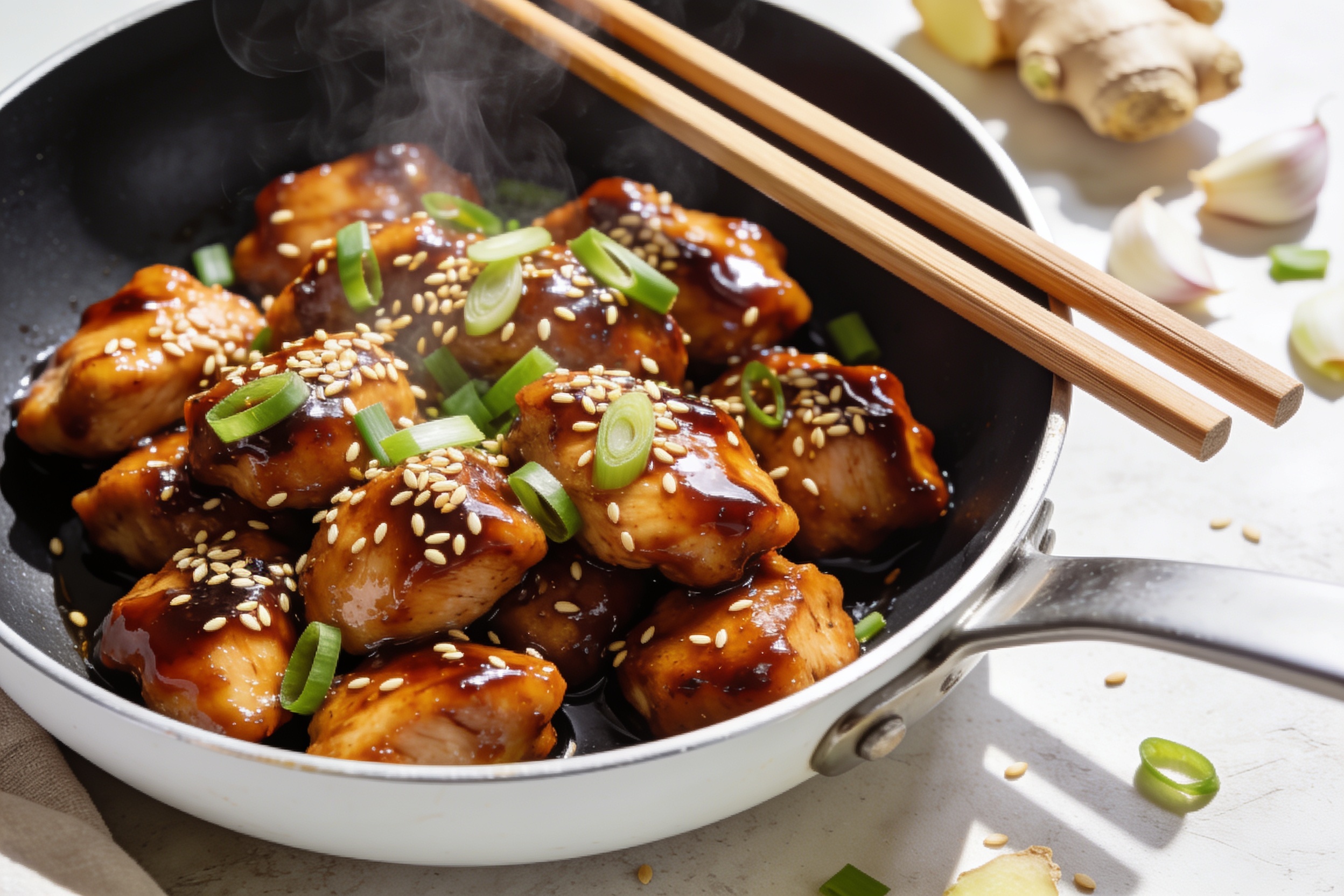 Teriyaki Chicken Skillet