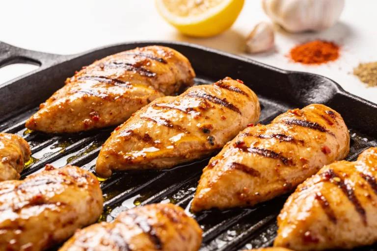 High Protein Marinated Grilled Chicken