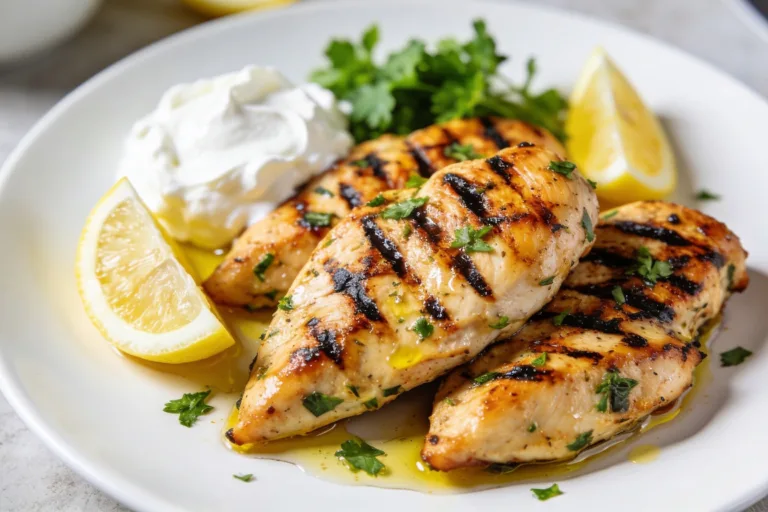 High Protein Mediterranean Grilled Chicken