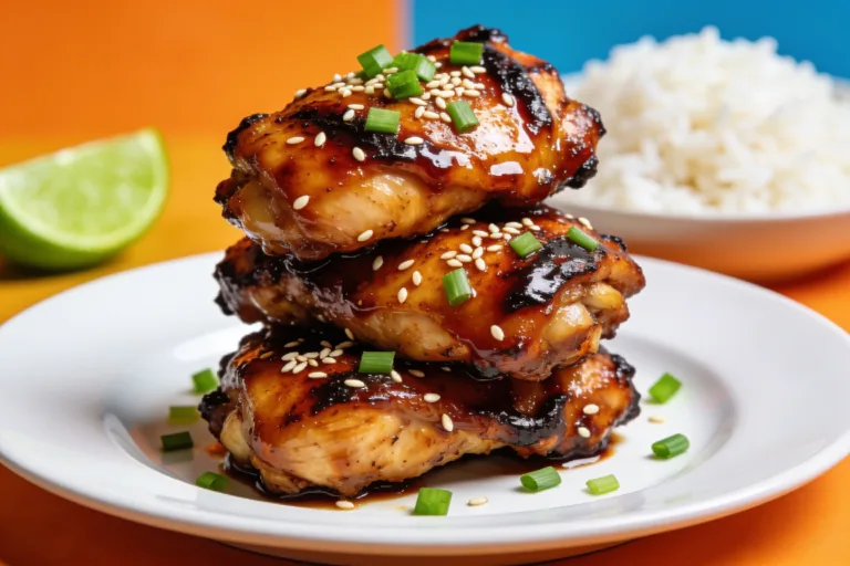 High Protein Grilled Teriyaki Chicken