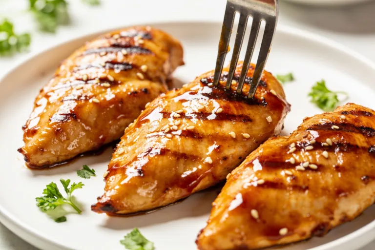 High Protein Honey Garlic Grilled Chicken