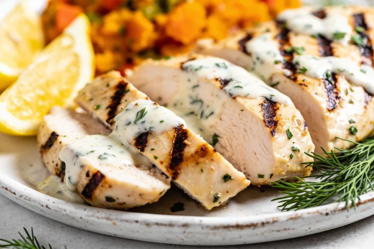 High Protein Ranch Grilled Chicken