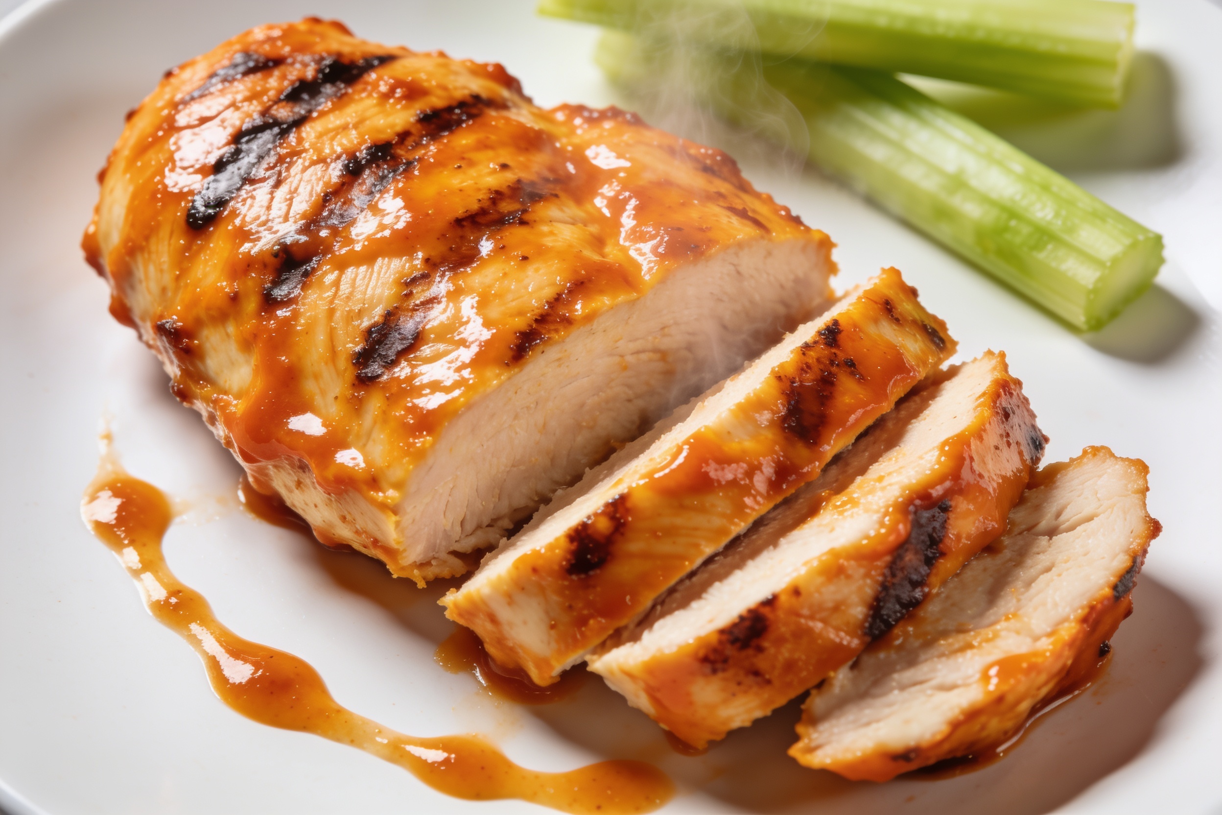High Protein Buffalo Grilled Chicken